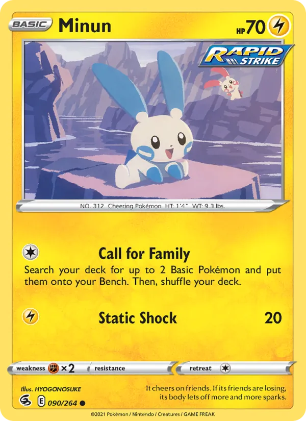 Minun card