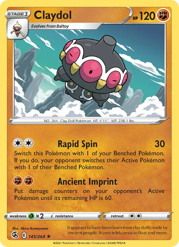 Claydol card