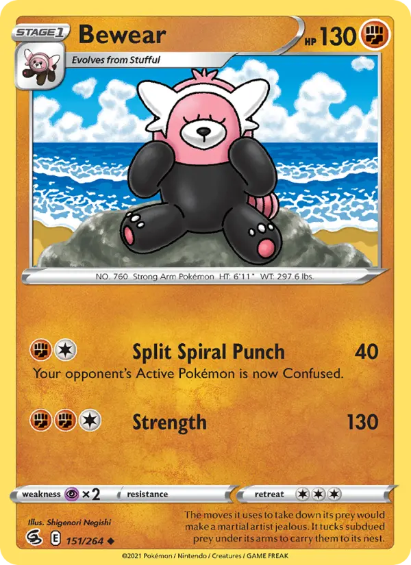 Bewear card