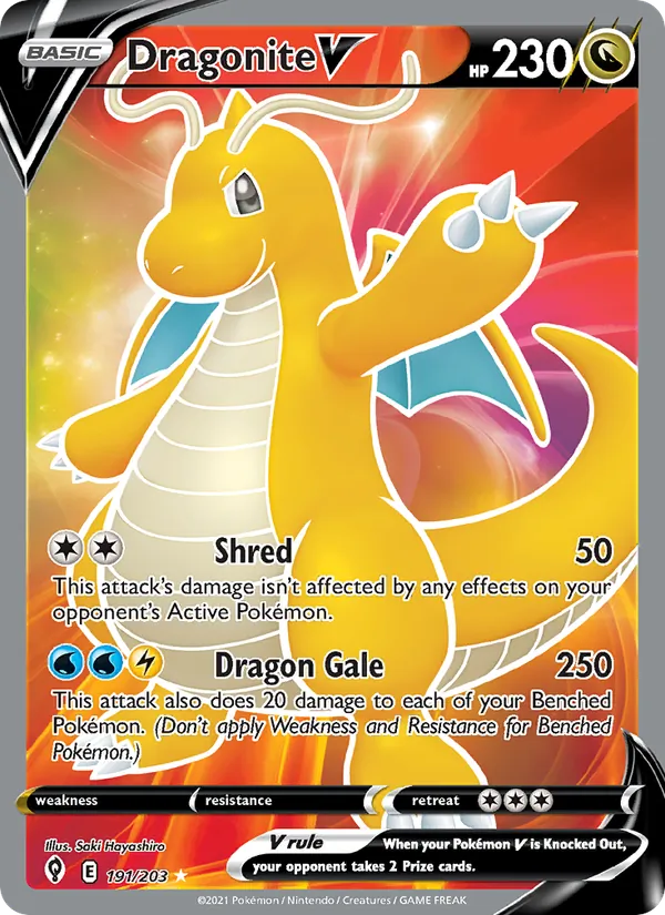Dragonite V card
