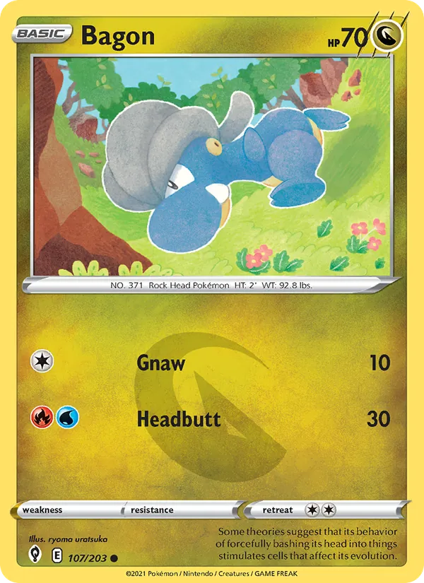 Bagon card