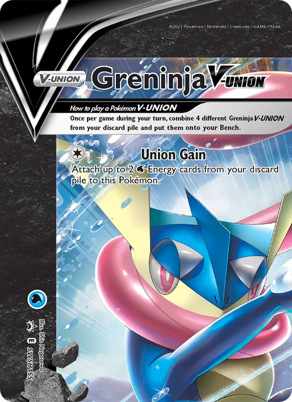 Greninja V-UNION card