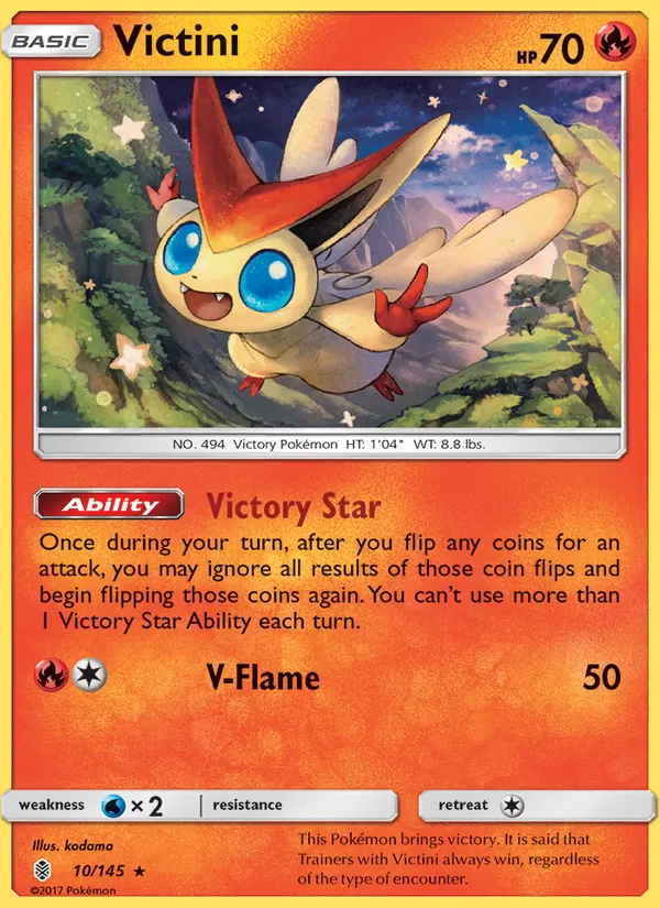 Victini card