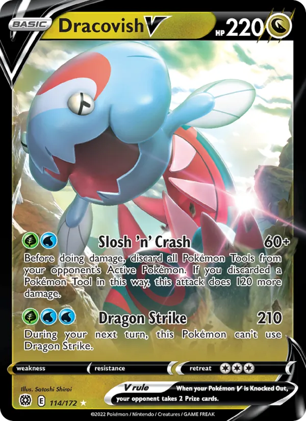 Dracovish V card
