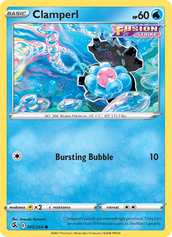 Clamperl card