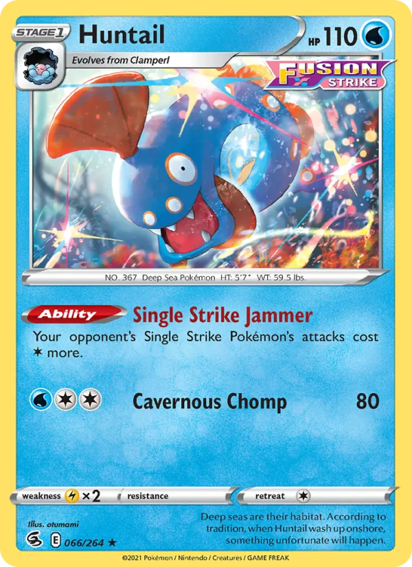 Huntail card