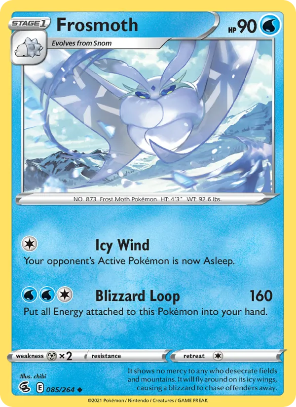 Frosmoth card