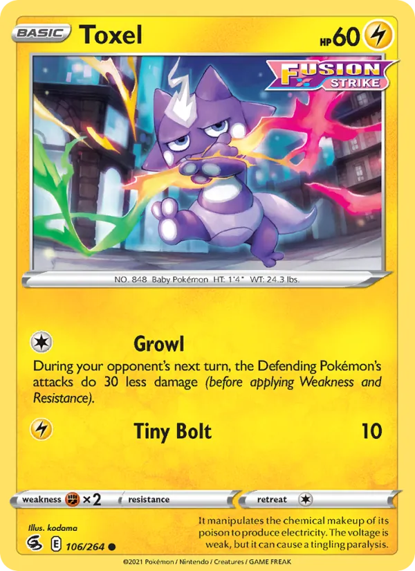 Toxel card