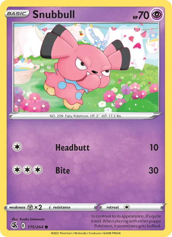 Snubbull card
