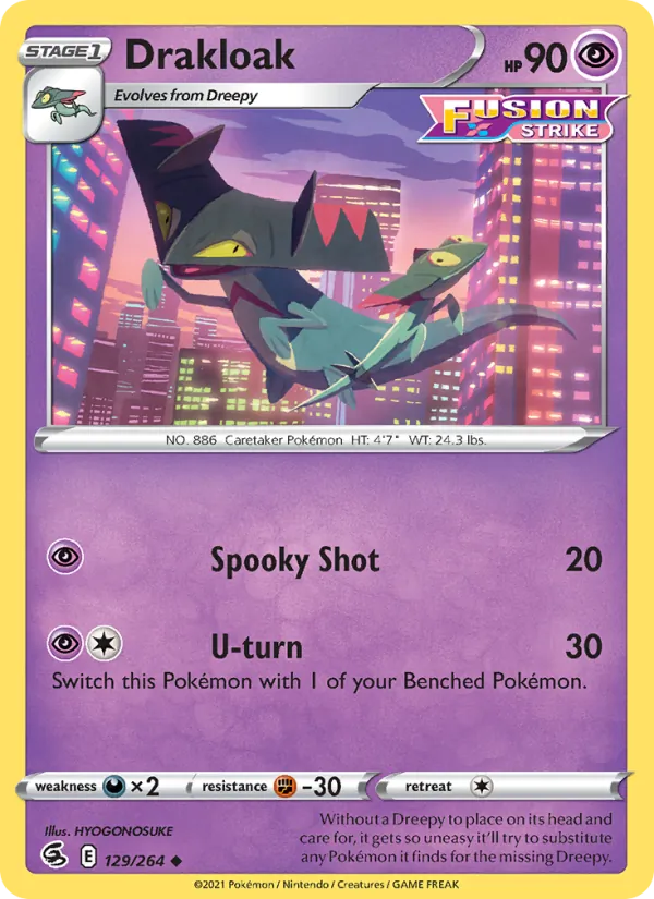 Drakloak card