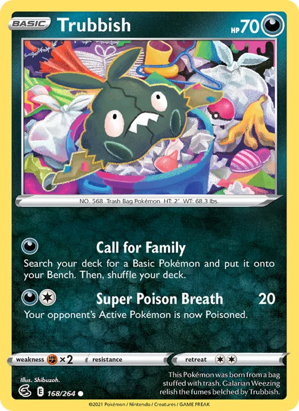 Trubbish card