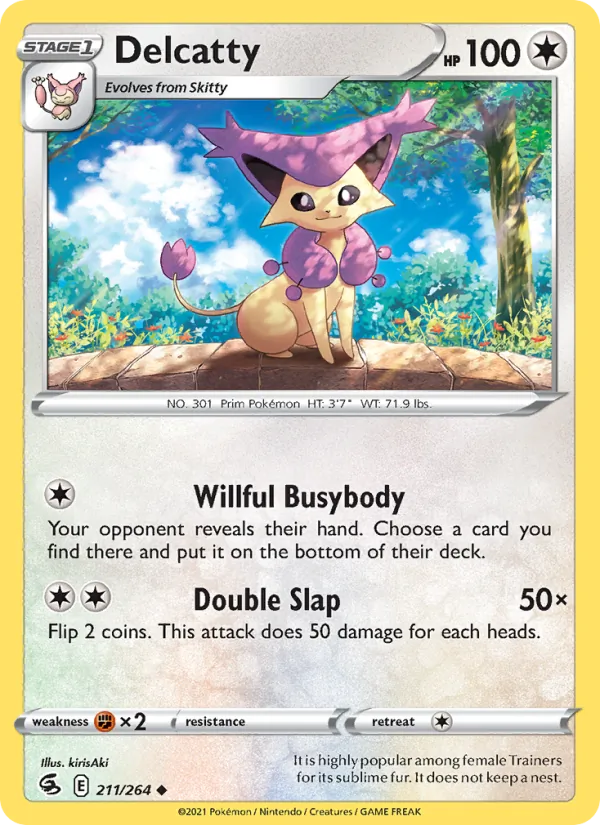 Delcatty card