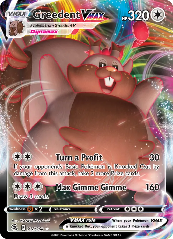 Greedent VMAX card