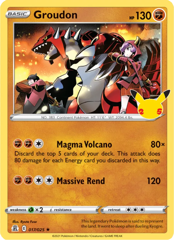 Groudon card