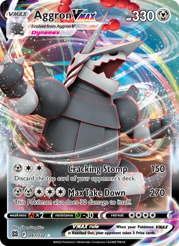 Aggron VMAX card