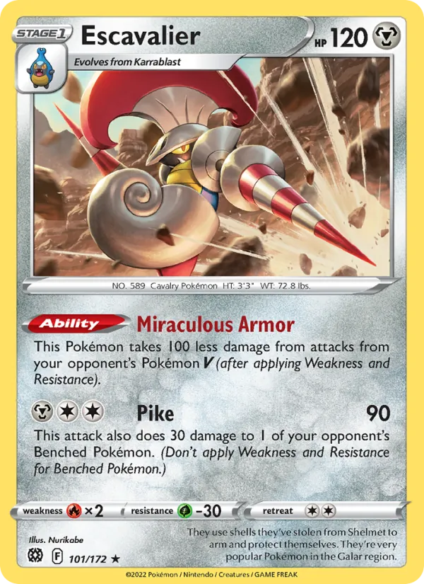 Escavalier card