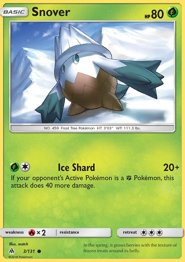 Snover card