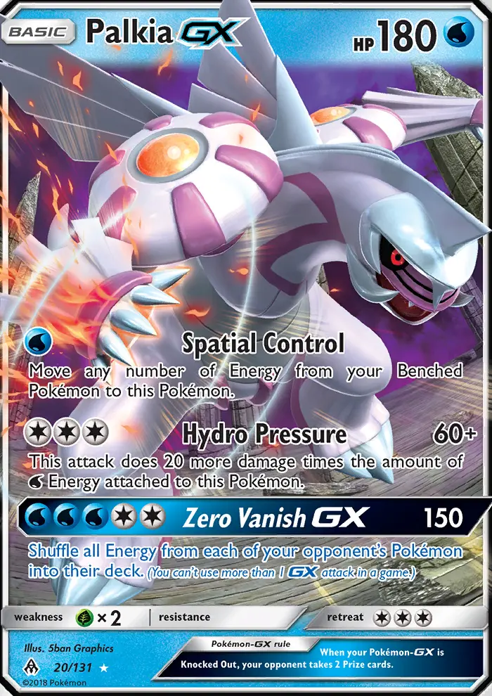 Palkia GX card