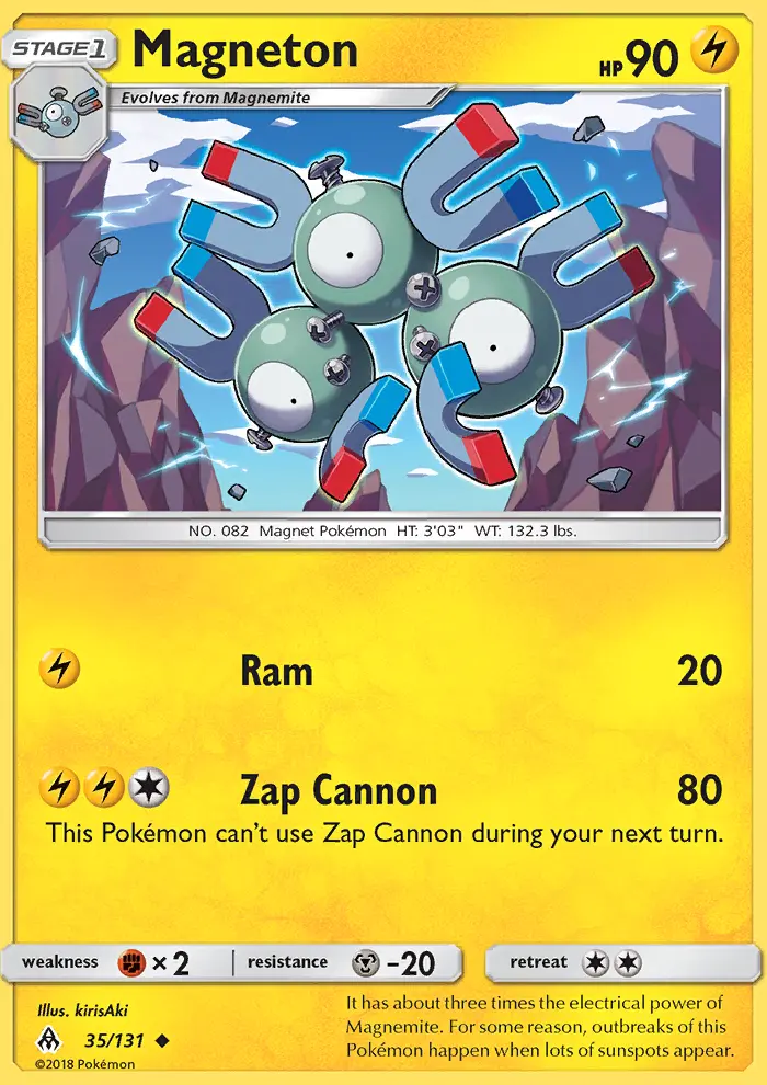 Magneton card