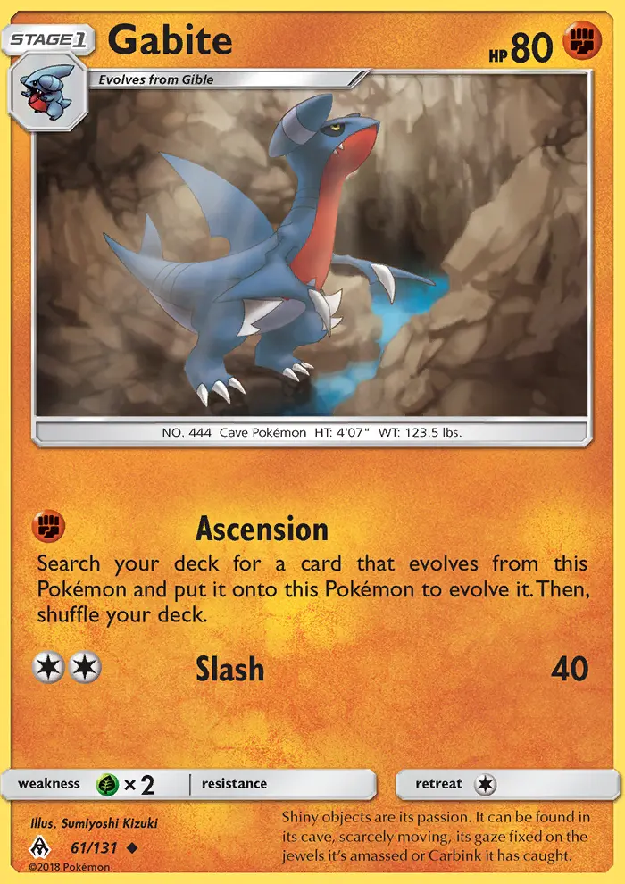 Gabite card