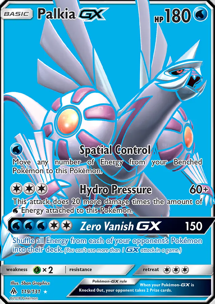 Palkia GX card