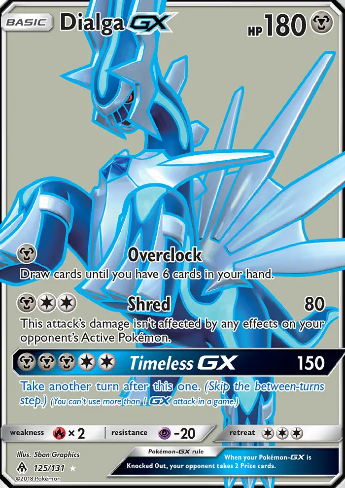 Dialga GX card