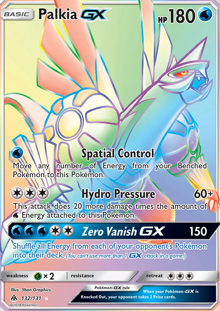 Palkia GX card