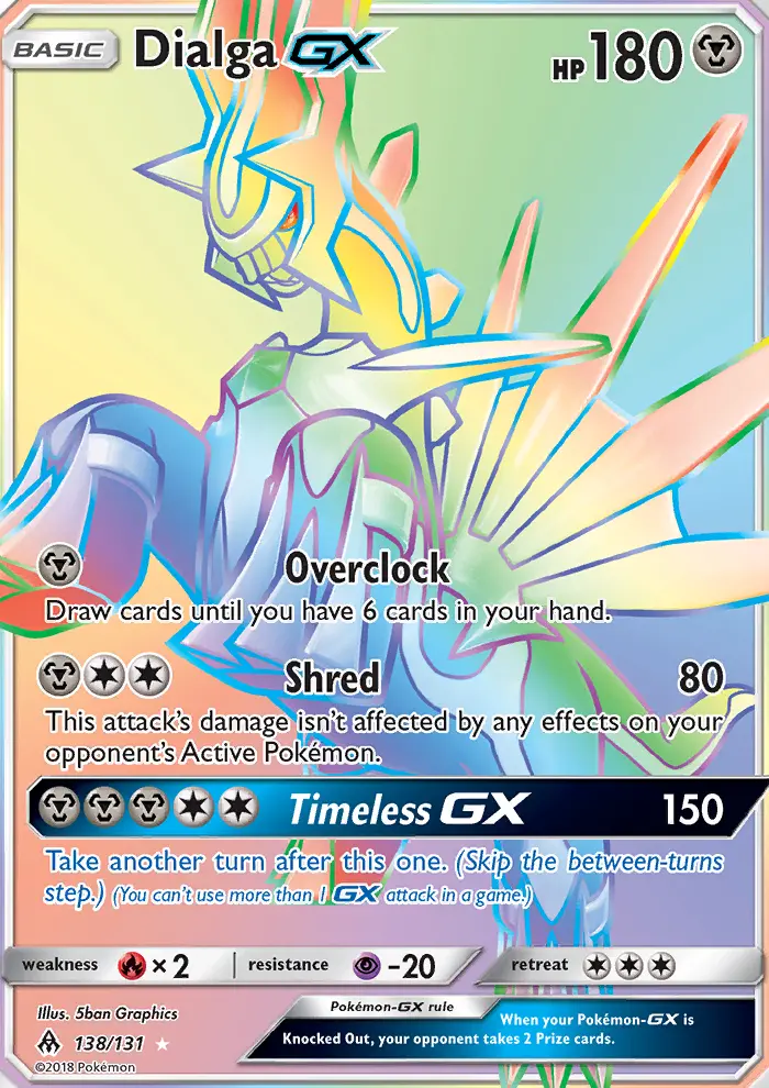 Dialga GX card