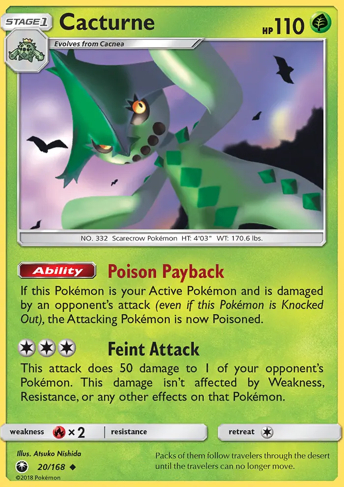 Cacturne card