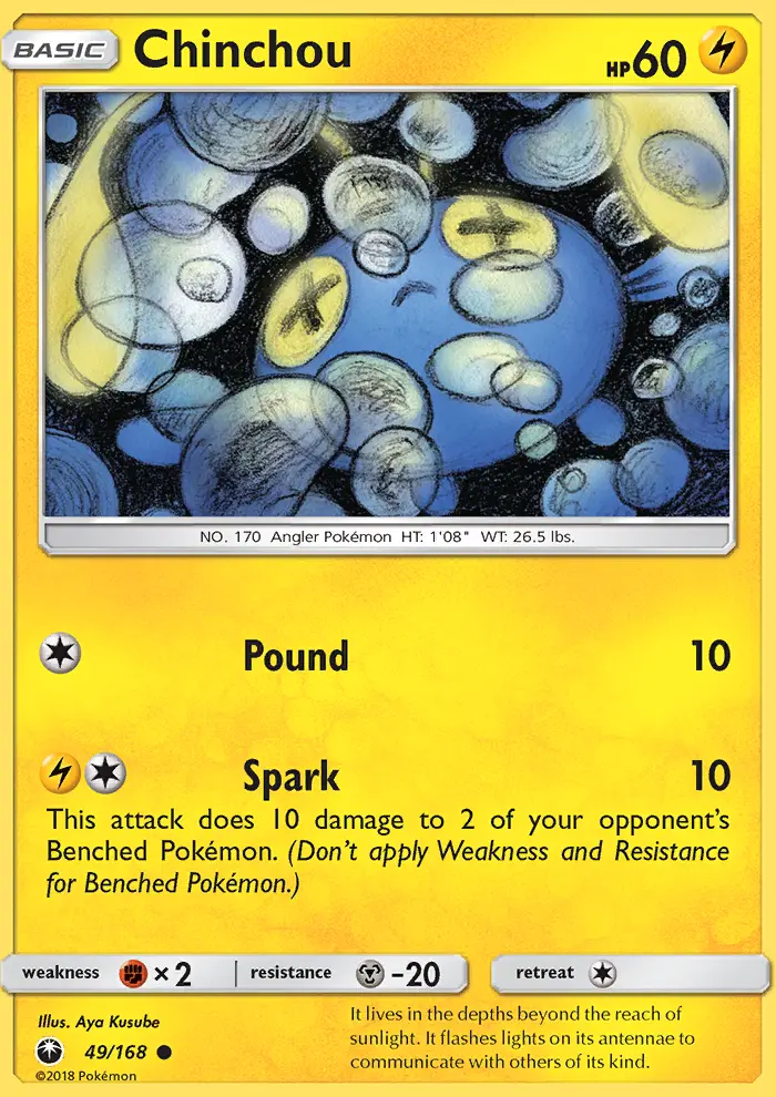 Chinchou card