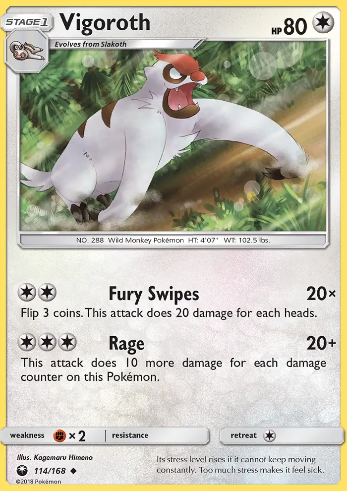Vigoroth card