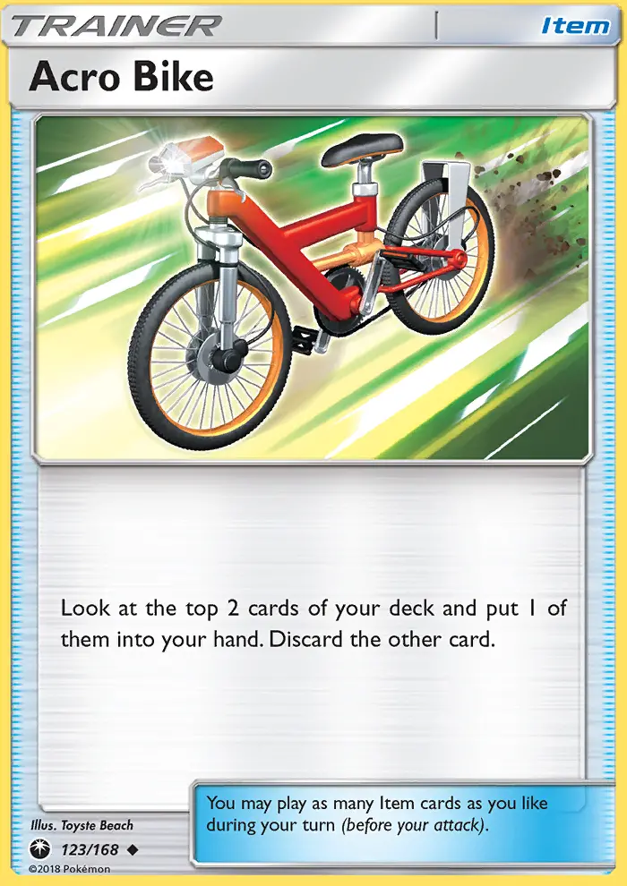 Acro Bike card
