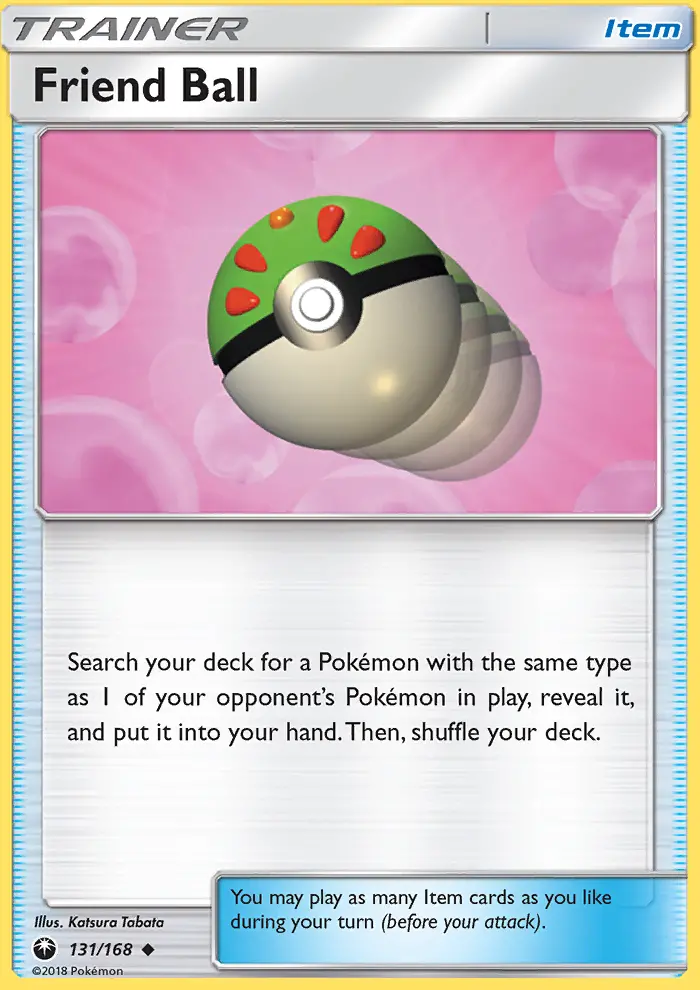 Friend Ball card