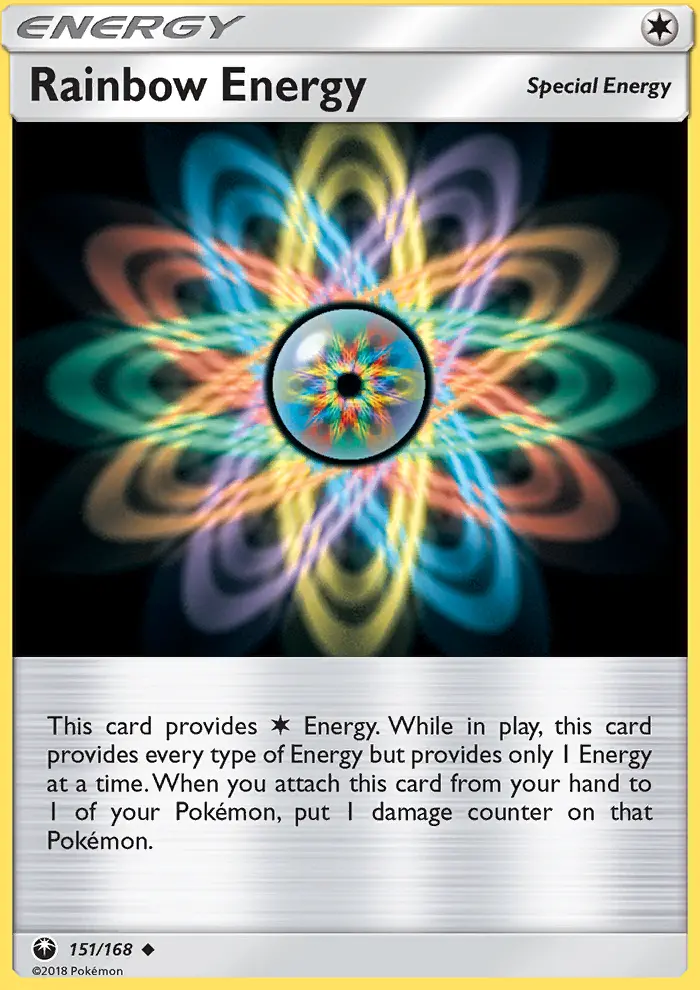 Rainbow Energy card