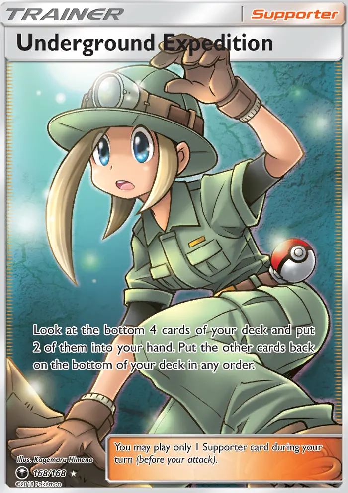 Underground Expedition card