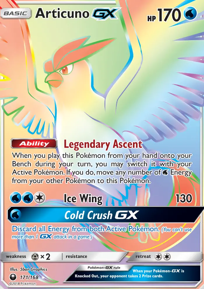 Articuno GX card