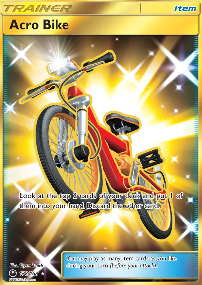 Acro Bike card