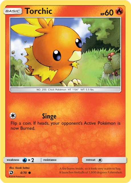 Torchic card