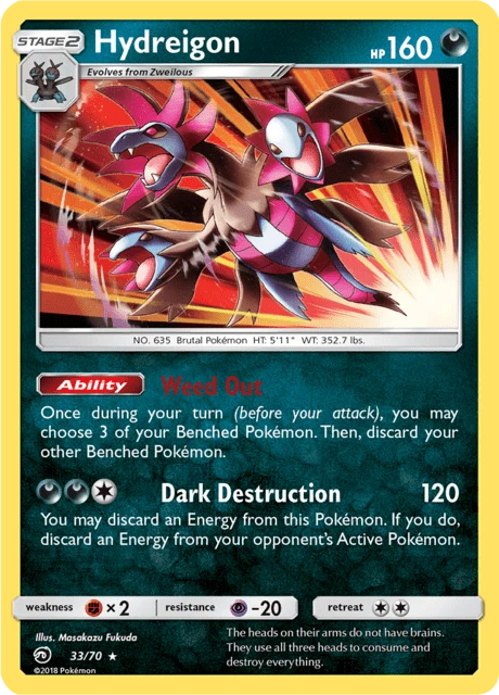 Hydreigon card