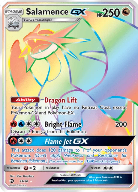 Salamence GX card