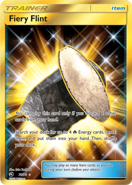 Fiery Flint card