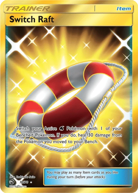 Switch Raft card