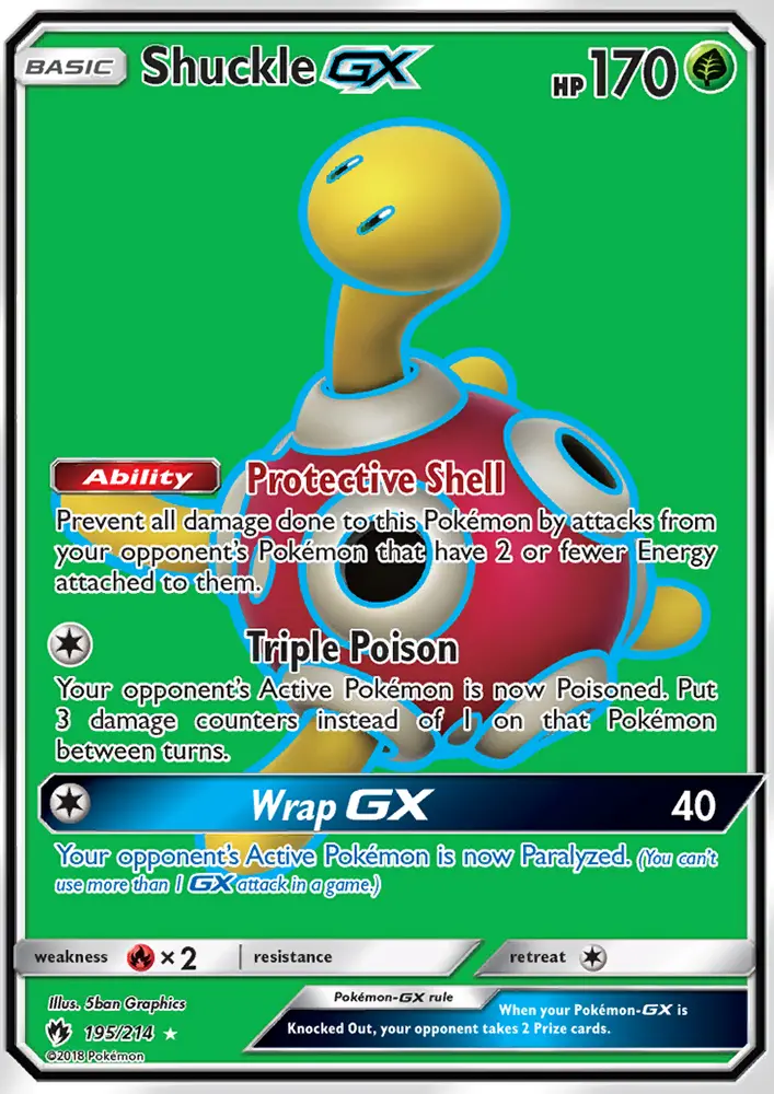 Shuckle GX card