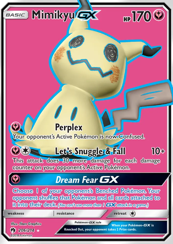 Mimikyu GX card