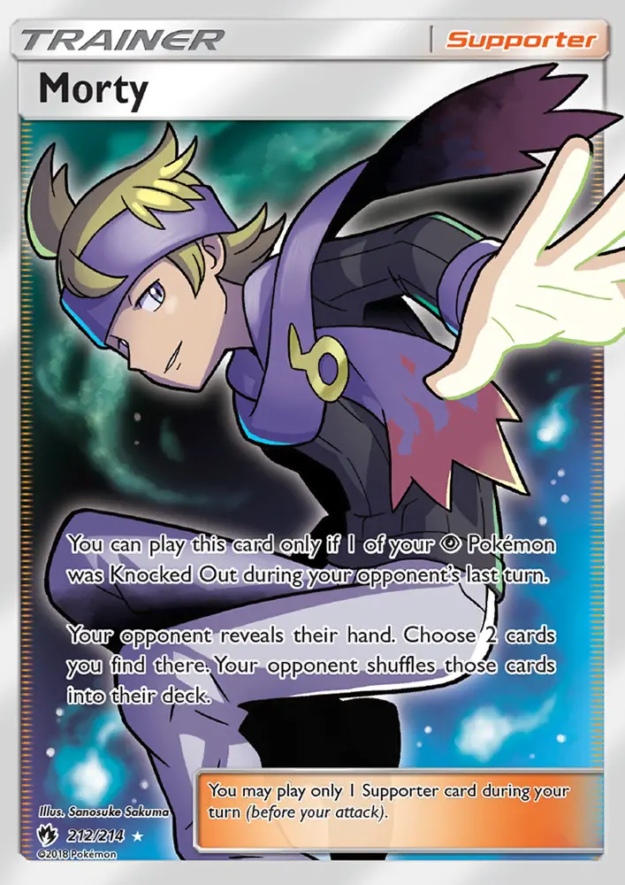 Morty card