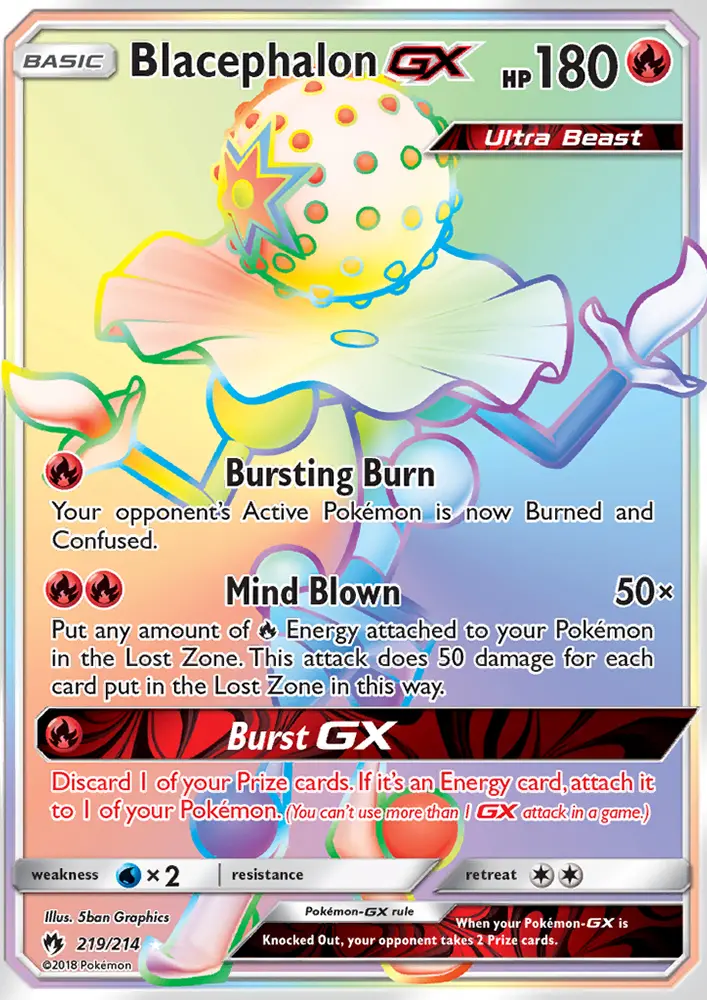 Blacephalon GX card