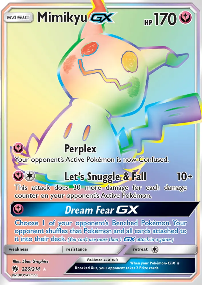 Mimikyu GX card