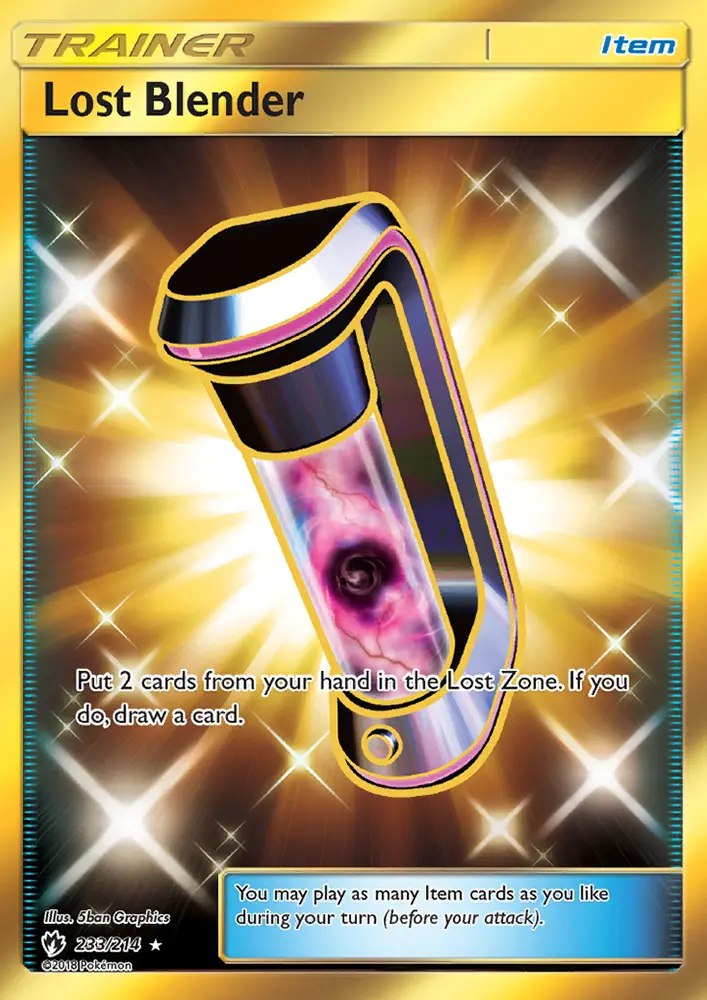 Lost Blender card