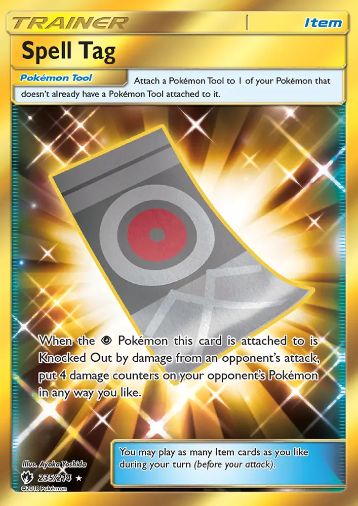 Spell Tag card