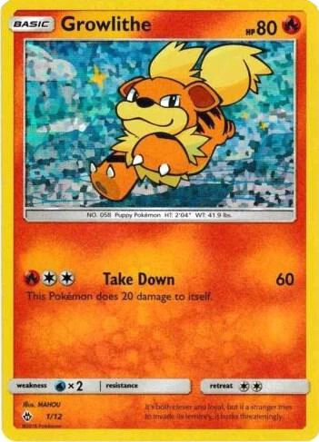 Growlithe card